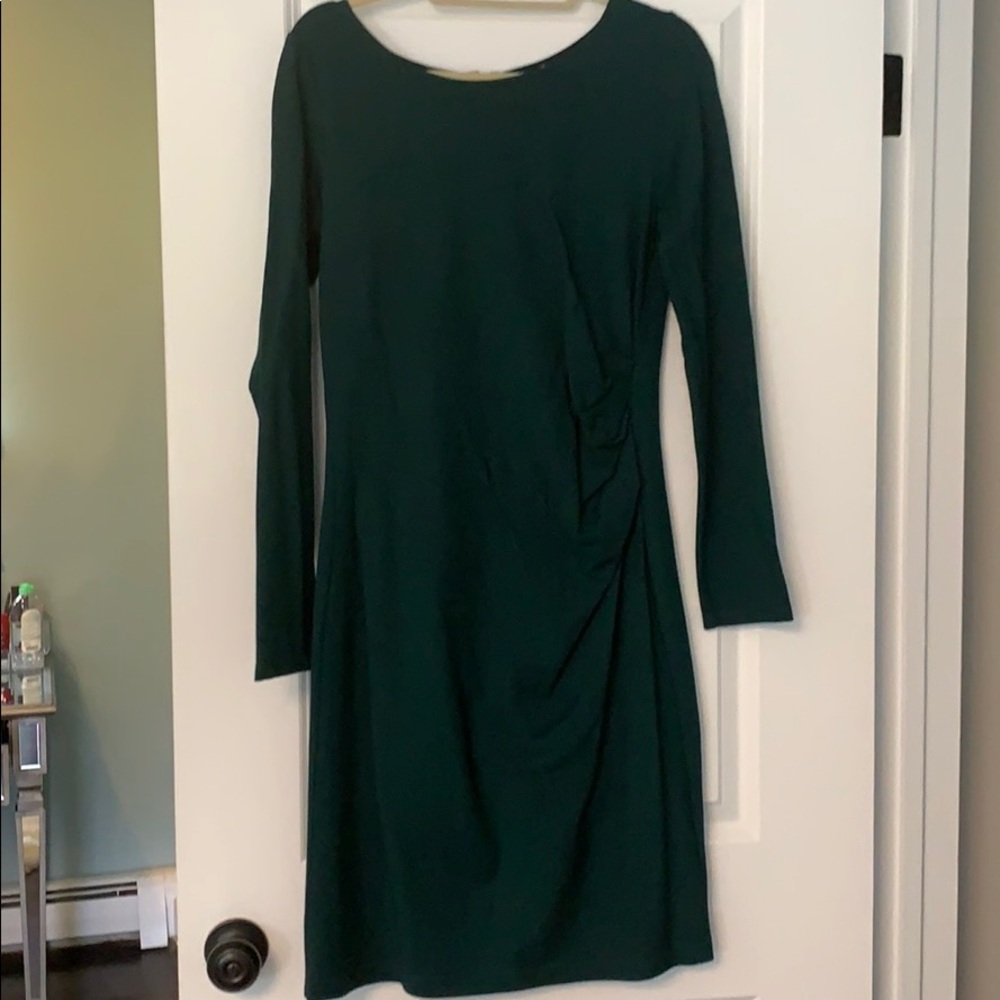 Kenneth Cole side ruched dress